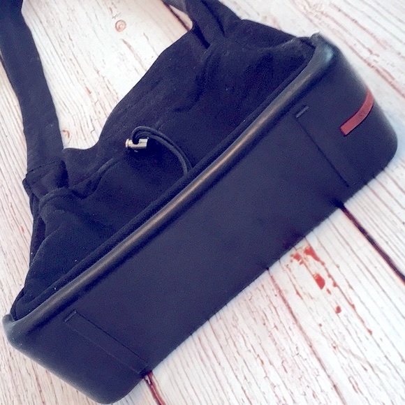 Prada Linea Rossa Bag, Charcoal Gray Flannel - Picture 14 of 15